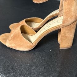 Jessica Simpson suede Heels