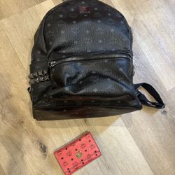 MCM Backpack & Wallet