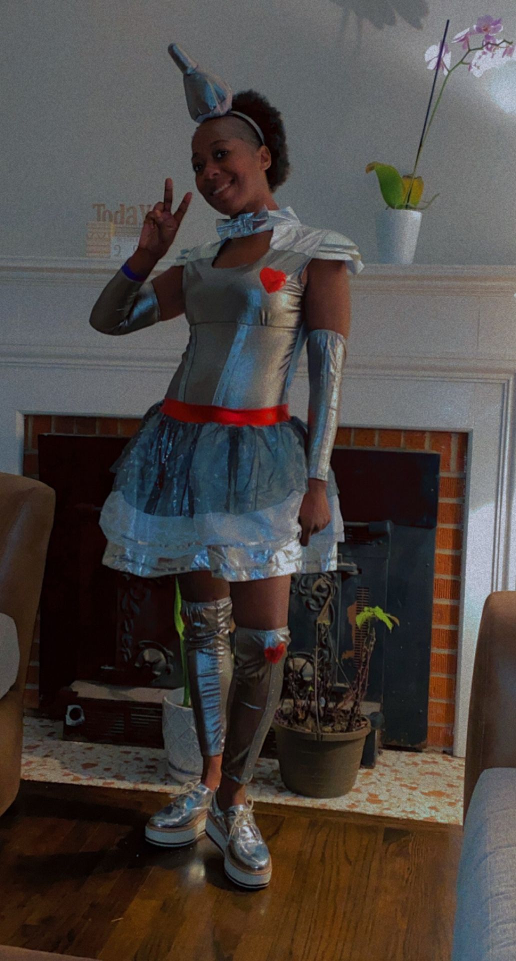 Sexy Tin man Womens Halloween Costume In Small