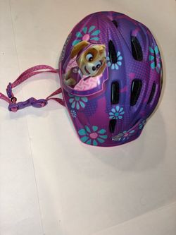 Paw Patrol Skye Kids Bike Helmet Purple Pink Children’s Helmet