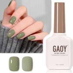 GAOY Twilight Forest Green Gel Nail Polish 16ml
