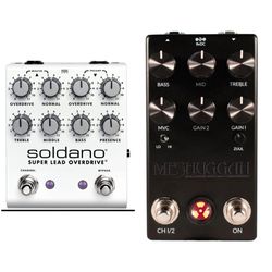 Soldano SLO Plus Dual-Channel Super Lead and Fortin Meshuggah Signature PreAmp - Distortion Pedal