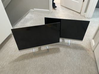 2x 25 inch HP Monitors