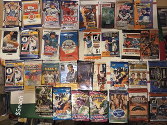 Baseball football basketball ect Card packs $5 Each Pack