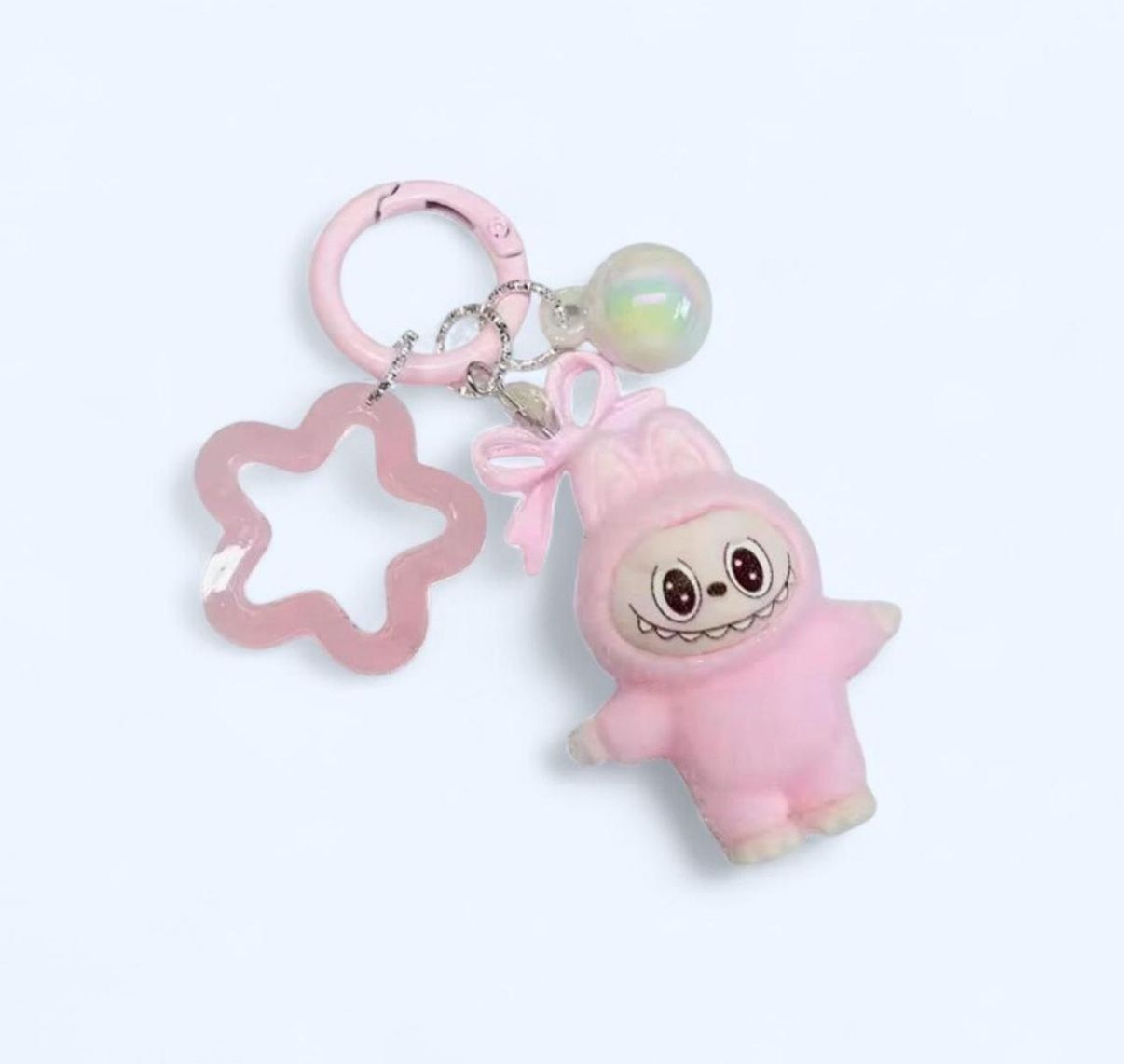 Pink Laguna Keychain 