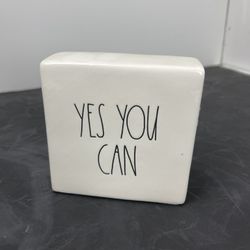 Rae Dunn Paper weight 