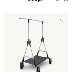 Soopl Rolling Clothes Rack 