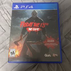 Friday The 13th Ps4 & Ps5