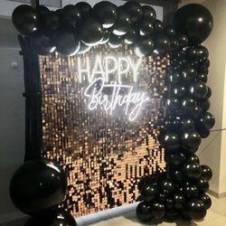 Balloons Garland &backdop 