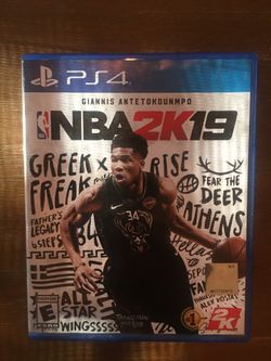 Sony PlayStation ps3 nba 2k19