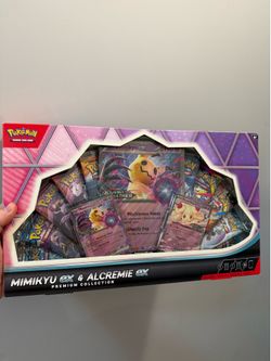 Mimikyu and Alcremie collection box sealed new pokemon