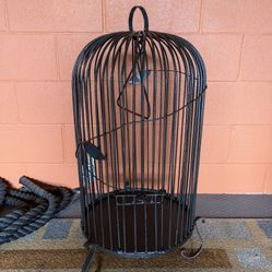 Vintage Bird Cage, With Stand, Vintage 1920"S