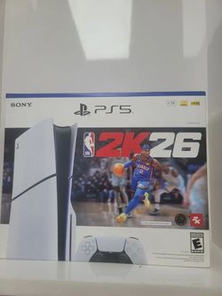 Sony PlayStation 5 Slim Digital Edition 2K26 BASKETBALL  (Brand New) – PS5 Gaming Console Starting from $449 or Just $1 Down! 