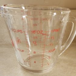 Measuring glass