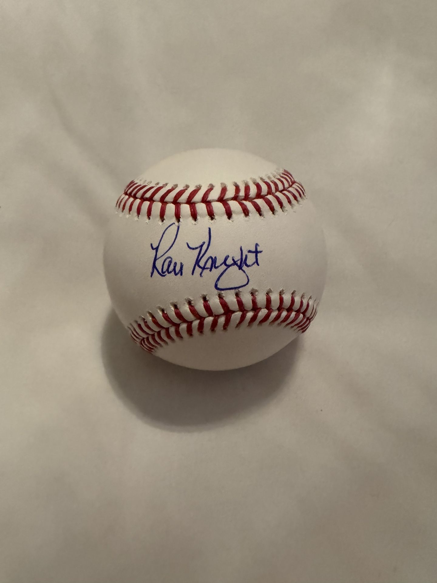 Ray Knight Signed Baseball