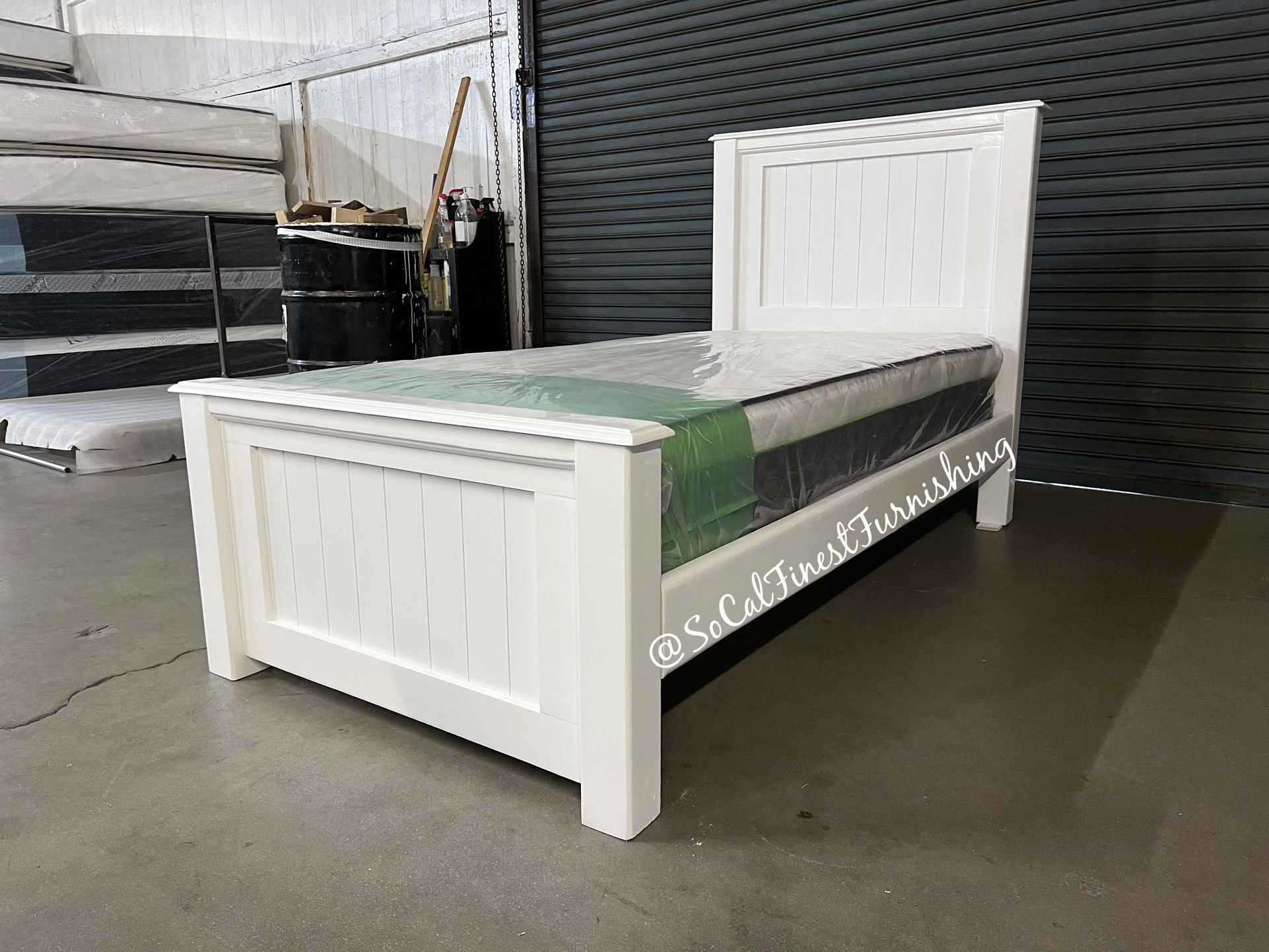 New Twin Bed With Mattress