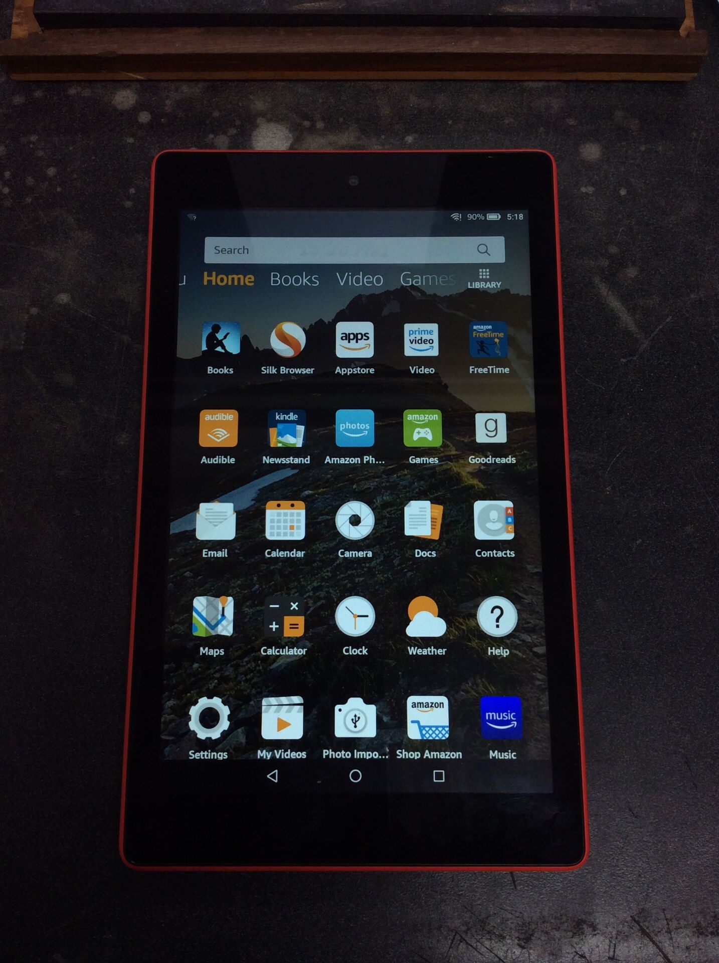 Amazon tablet fire hd 8th gen