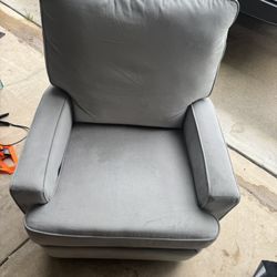 Plush Rocking Chair Recliner 