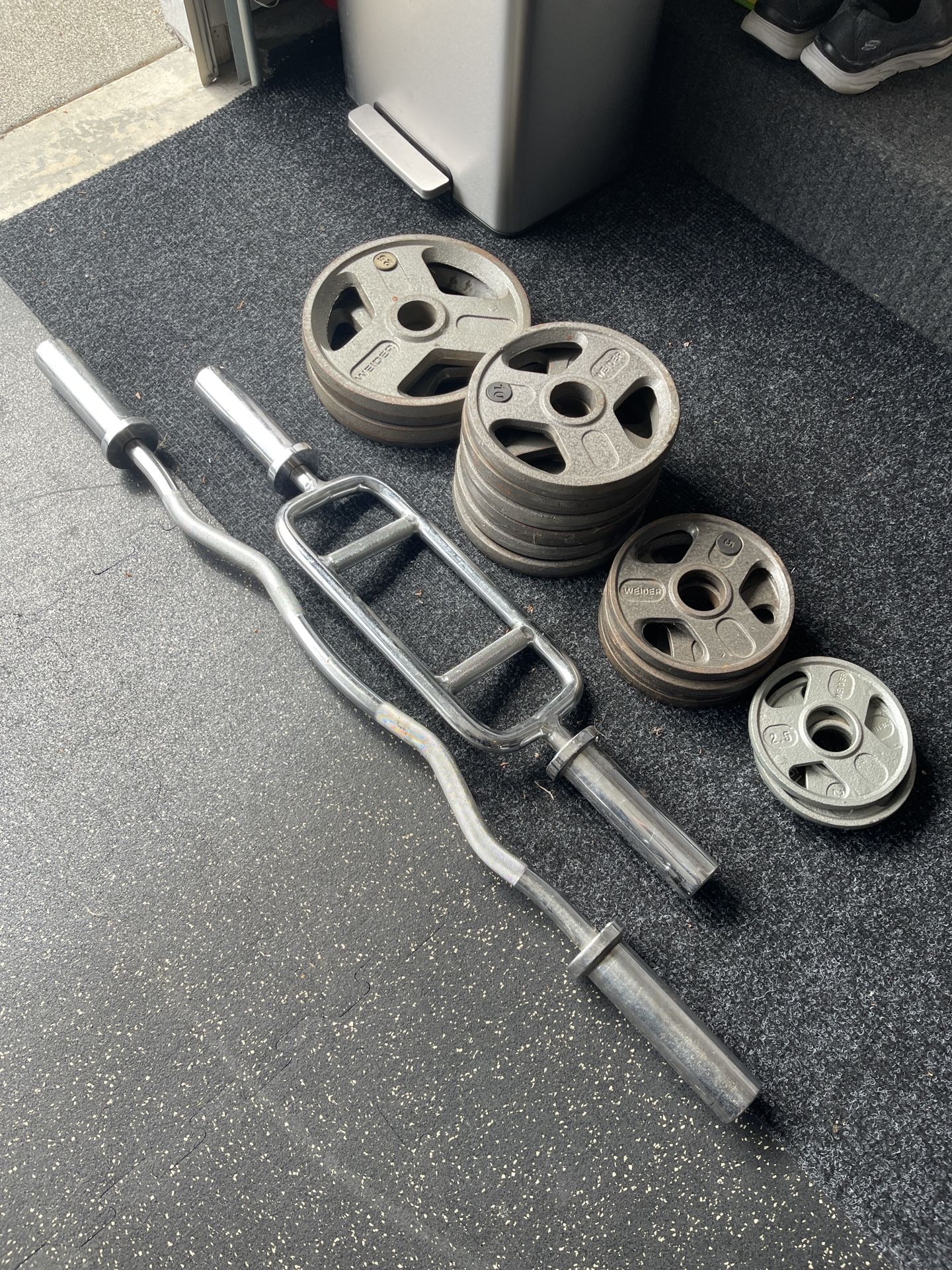 Weight Plates And Bars