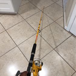 Deep sea, fishing rod