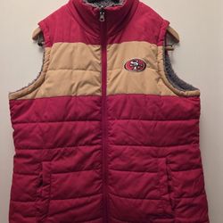 49ers Reversible Vest