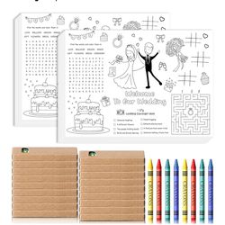 Wedding activity sheets kids