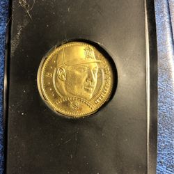 1997 Pinnacle Mint Gary Sheffield Baseball Coin In Mint Condition!