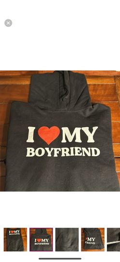 I love My Boyfriend Sweatshirt