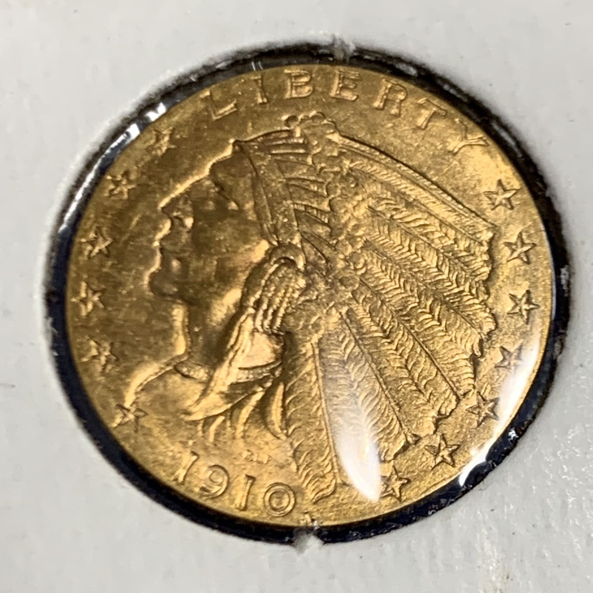 1910 $2.50 Indian Head US Gold Coin ~ OBO