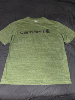 Carhartt Loose Fit Graphic T-Shirt Green Heather Size L