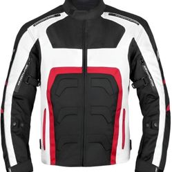 Motorcycle Jacket With Safety Padding