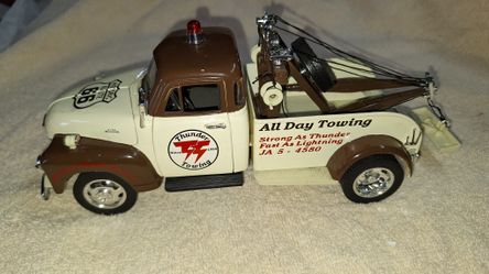 Vintage JADA 1953 Chevy Wrecker 3100 Truck Diecast 1:24 All Day Towing Thunder Towing G5D092