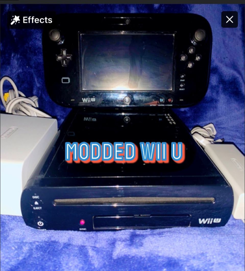 Modded Wii U With Thousands Of Built In Games!