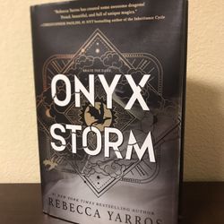 New Onyx Storm Deluxe Limited Edition Hardcover Book