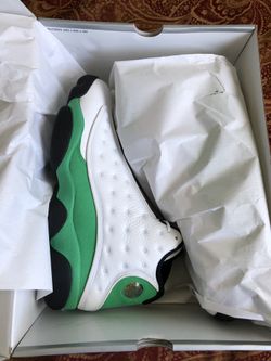 Men’s Air Jordan Retro 13 Lucky Green Shoes