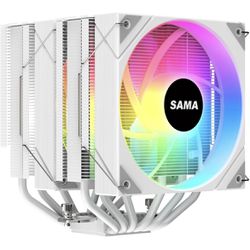 New In Box 6PDW ARGB CPU Air Cooler 120mm Cooling Fan Addressable RGB Aluminum PC CPU Heatsink for Intel and AMD