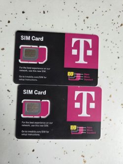 Prepaid Sim Cards For T-mobile FULL SERVICE