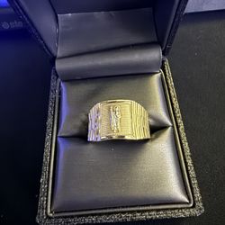 St Jude 14k-Gold Ring - San Judas Anillo 14k 