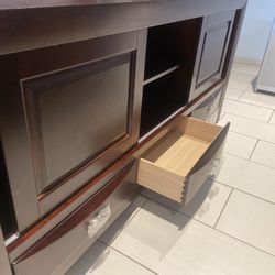 Emily Merlot Tv Stand Only $299