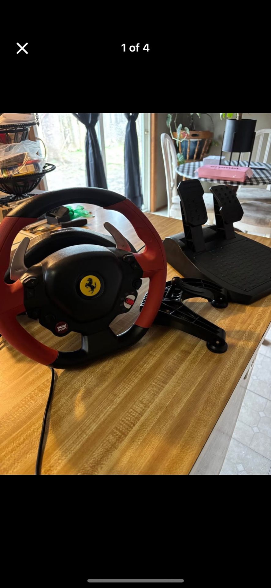 thrustmaster steering wheel xbox