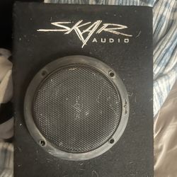 Skar audio LOADED EVL-1X65D4-V-LP 6.5 Inch Low Profil Subwoofer