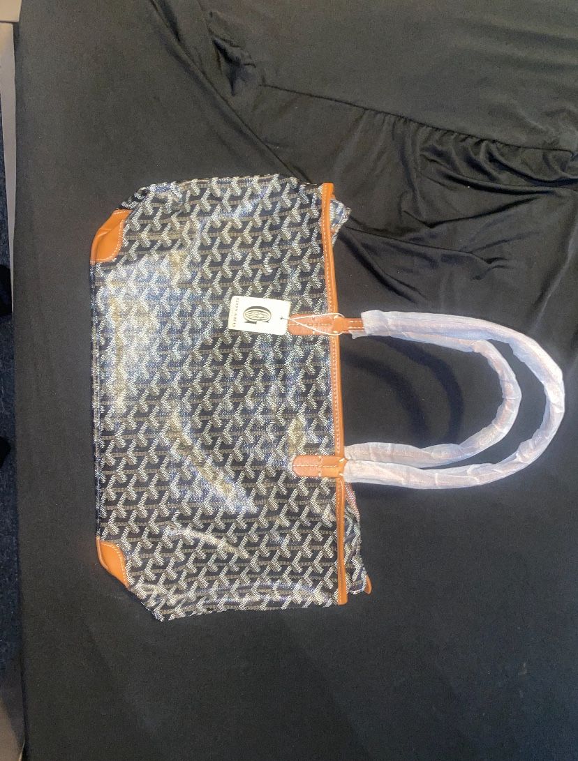 Goyard Saint Louis PM Tote Bag in Brown FWRD Renew