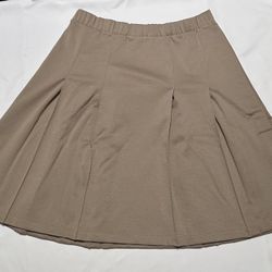 Women's Adaptive Ponte Skirt at the Knee