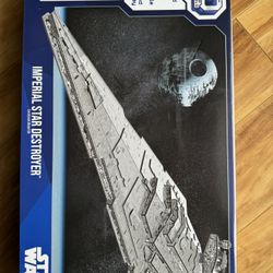 Brand New Star Wars Deluxe Imperial Star Destroyer 3D Model 278 Piece