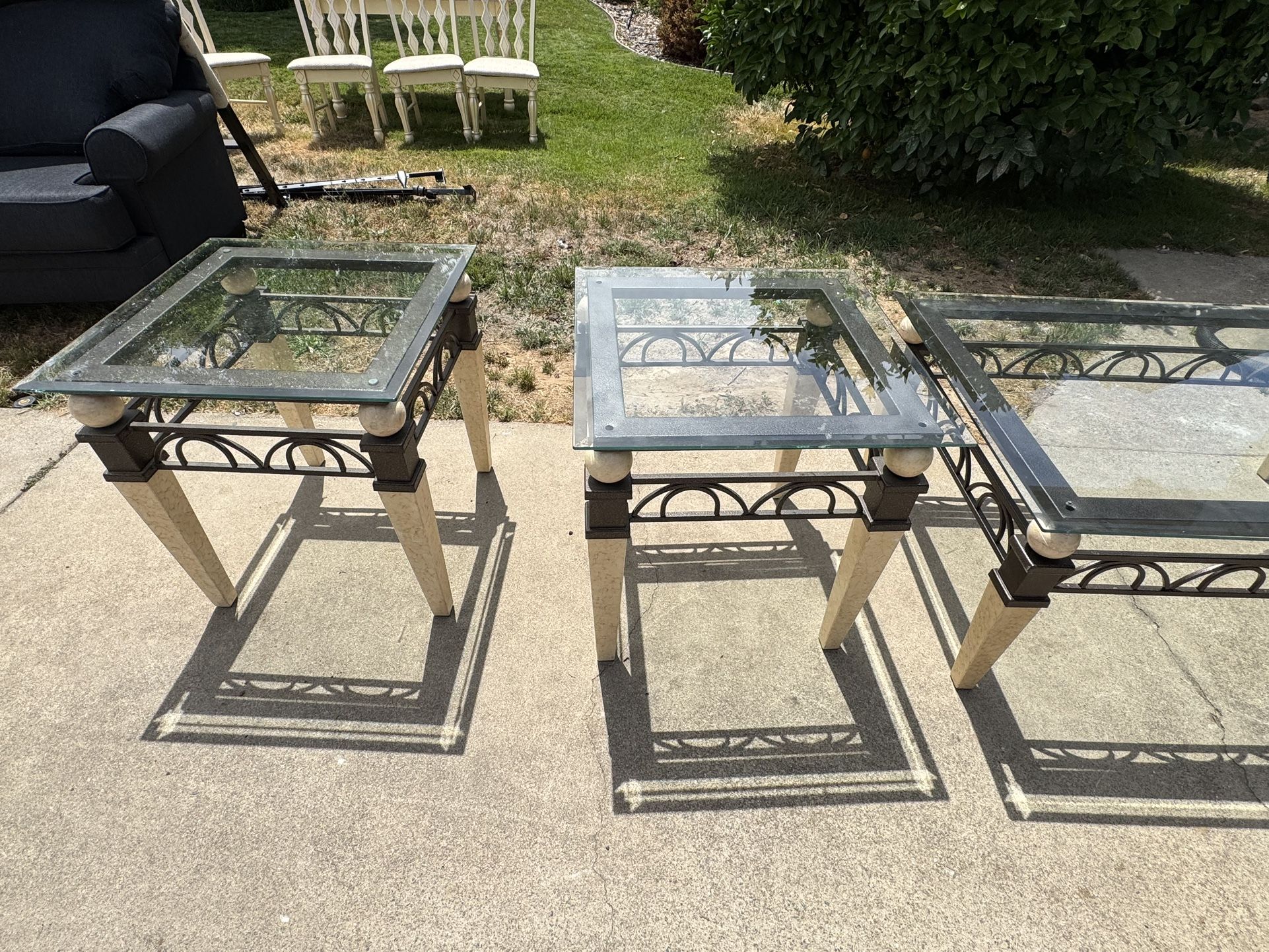 Coffee & Side Tables Glass Tops