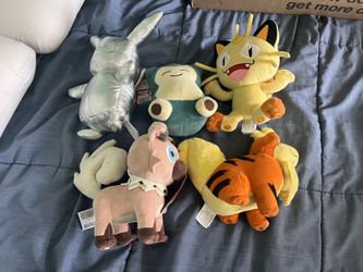 Pokemon Plushies Lot