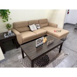 Full Leather 2 Piece Sectional Sofa  - July Sale 