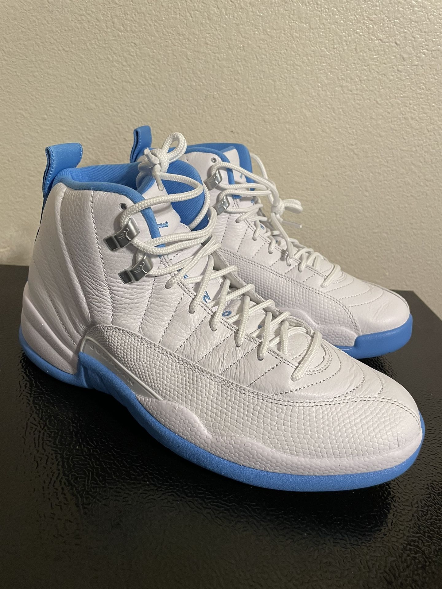Air Jordan 12 Retro Melo 2025 Size 8 Men White University Blue UNC