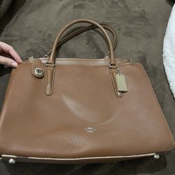 Original Coach Purse Brown 