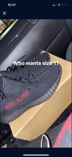 Yeezy Size 11 Bred 
